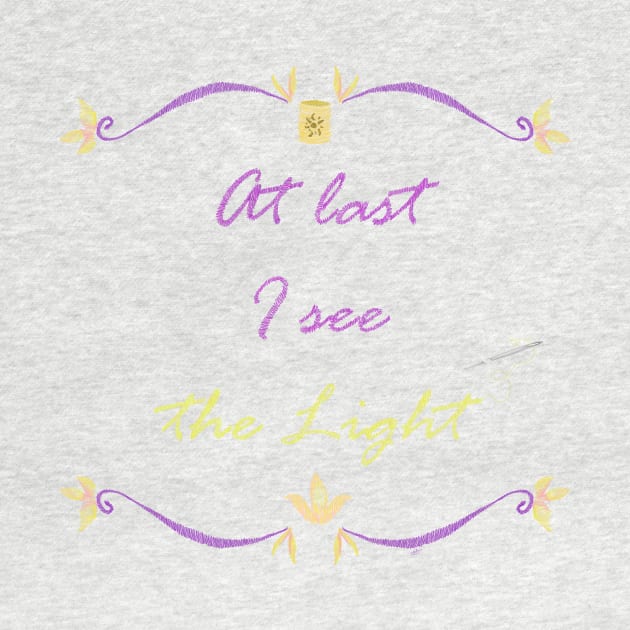 I See the Light Embroidery by wdwcec23